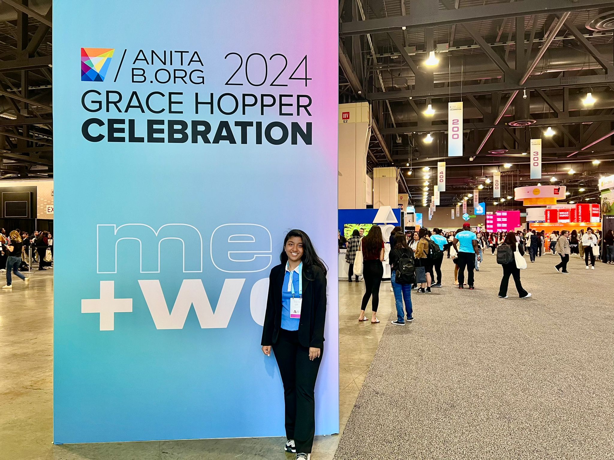 Grace Hopper Celebration 2024 - Adonia at the venue